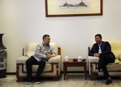 温州市体育局局长张志宏一行莅临商会走访交...